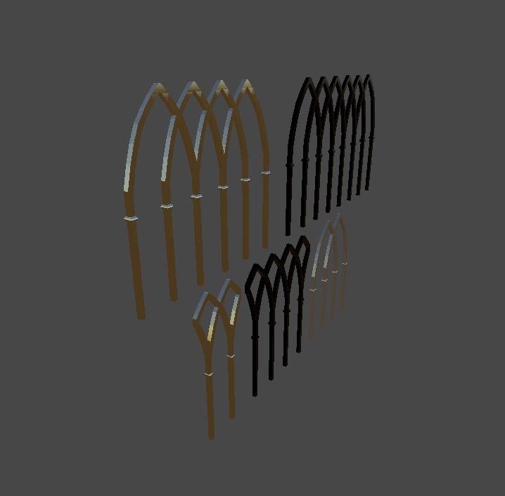 Arch Railing or Banisters