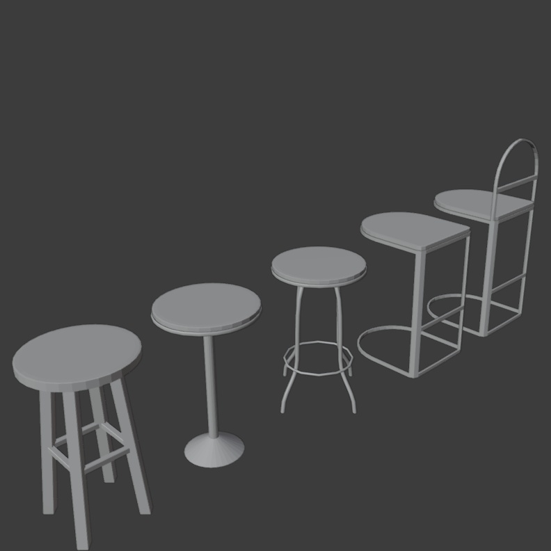 Bar Stool Set