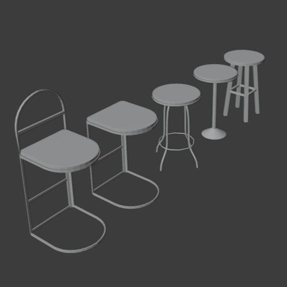 Bar Stool Set