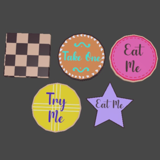 Wonderland Cookies (You can eat them!)