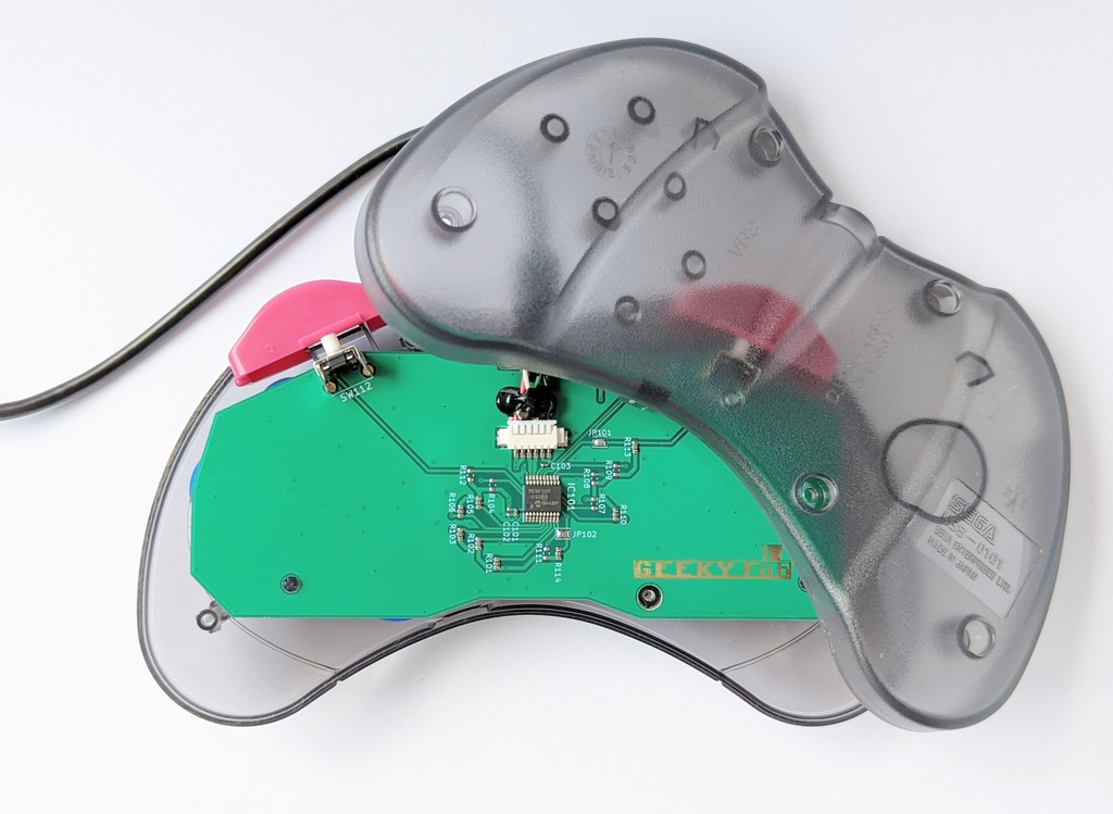 サターンパッドUSBゲームパッド化基板