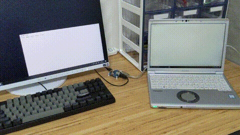 ゼロ遅延USB切替器