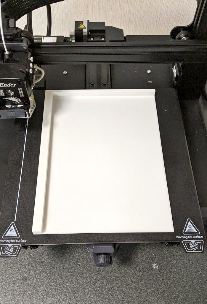 【3Dプリントデータ】紙をキレイに早く折るための板