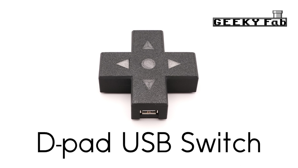 十字キー型 ゼロ遅延USB切替器