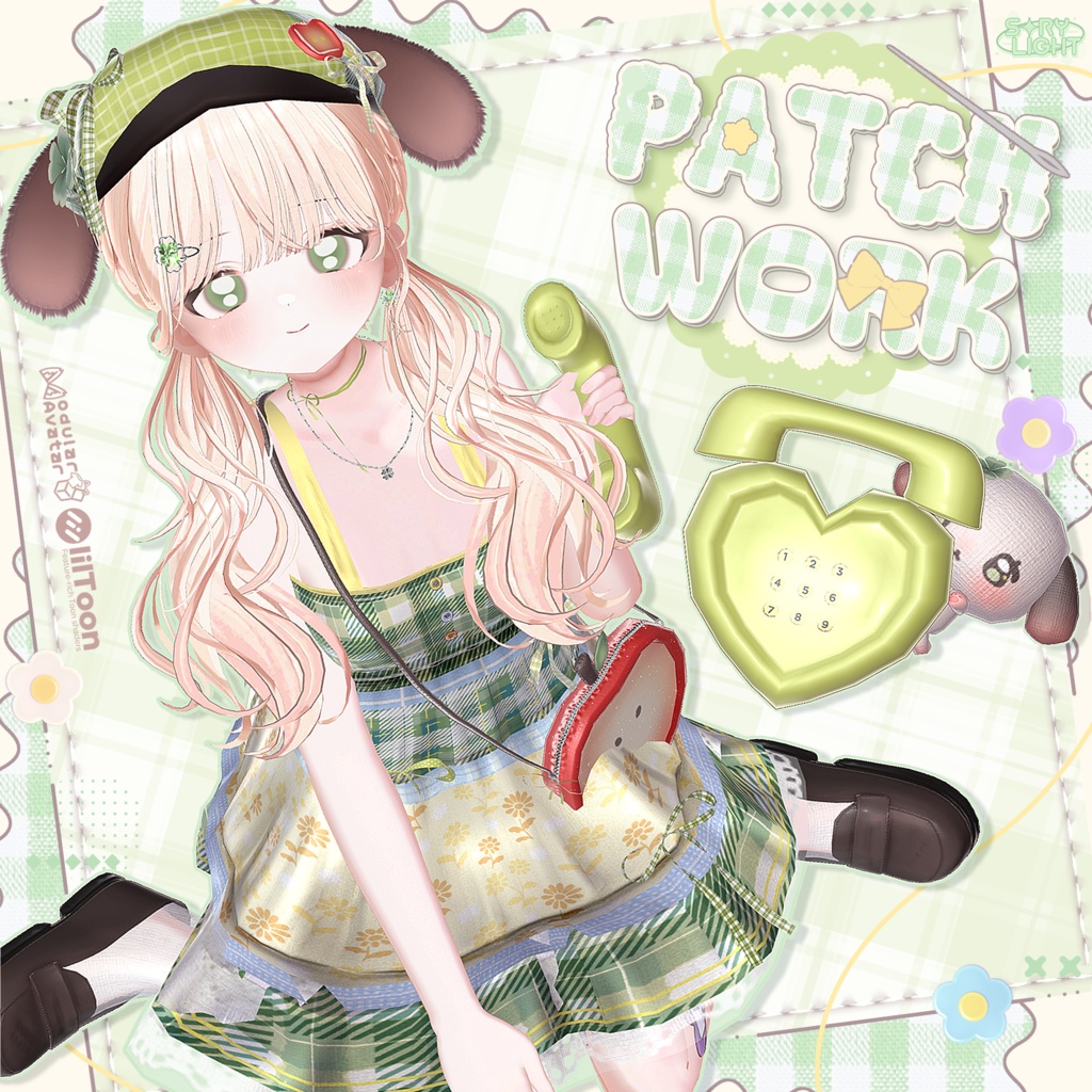 ✦SALE✦ 【4アバター対応】 Patchwork 【VRChat】