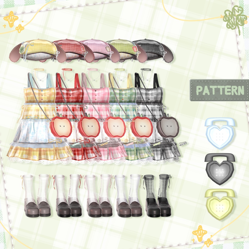 ✦SALE✦ 【4アバター対応】 Patchwork 【VRChat】