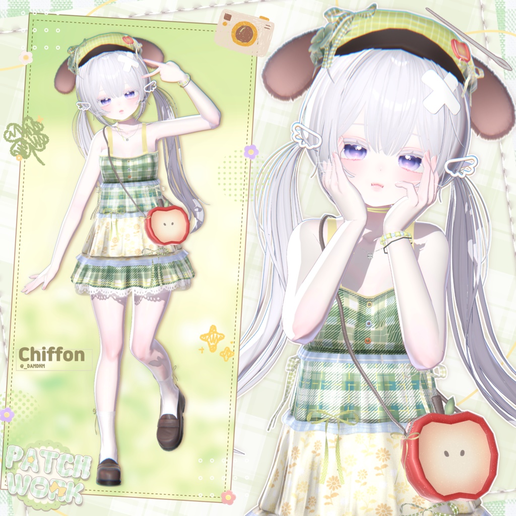 ✦SALE✦ 【4アバター対応】 Patchwork 【VRChat】