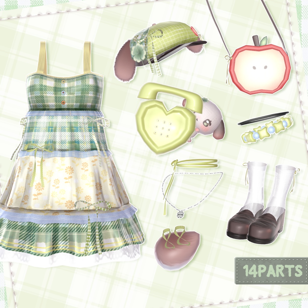 ✦SALE✦ 【4アバター対応】 Patchwork 【VRChat】