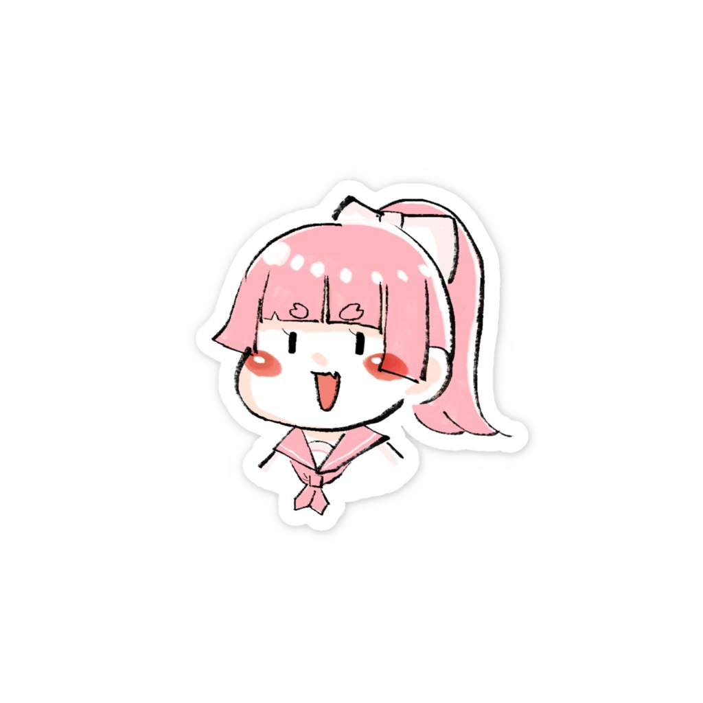 ミニあゐのステッカー