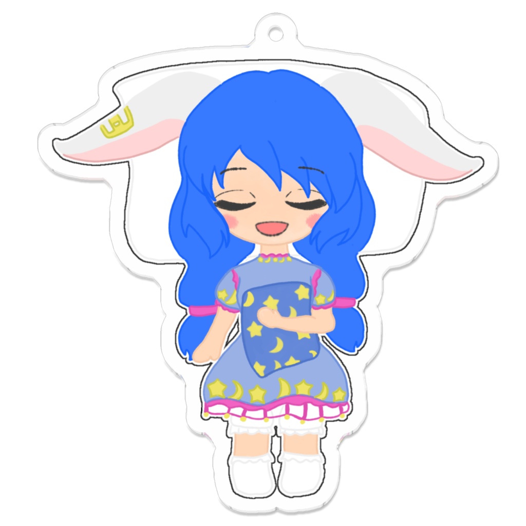 【二次創作】おやすみ清蘭アクリルキーホルダー