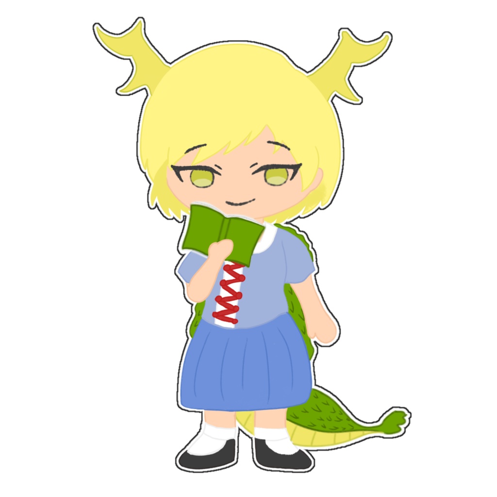 【二次創作】読書と吉弔八千慧アクリルキーホルダー