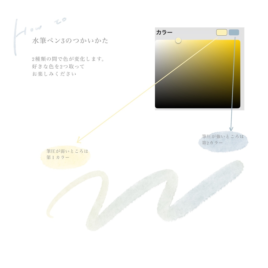 水筆ペン|water brush set