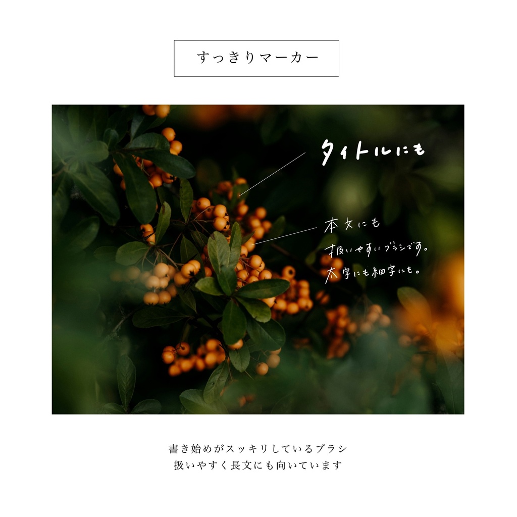 【Procreate】手書きマーカーブラシセット2.0