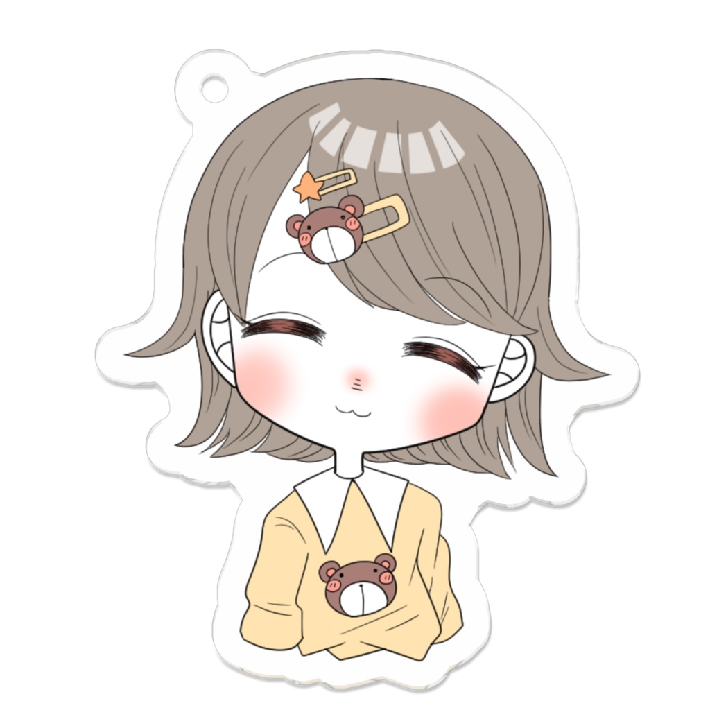 のあなちゃんアクリルキーホルダー