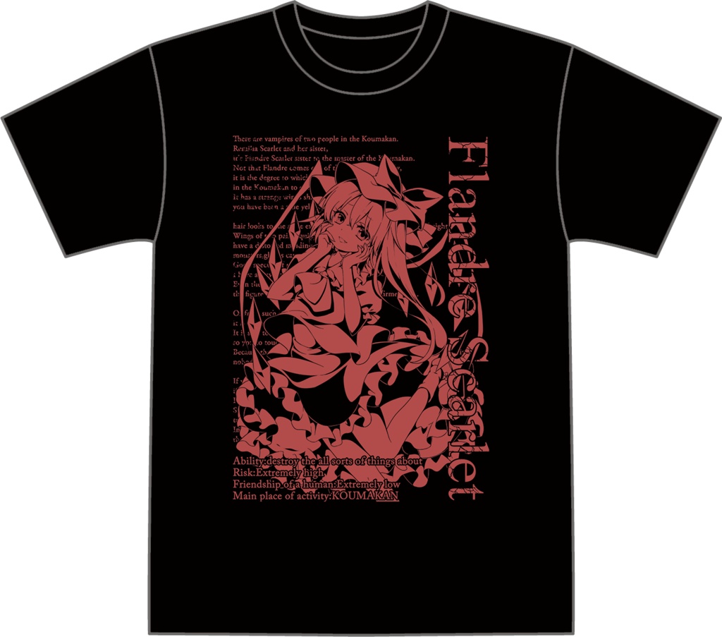 フランドール・スカーレット A　Tシャツ
