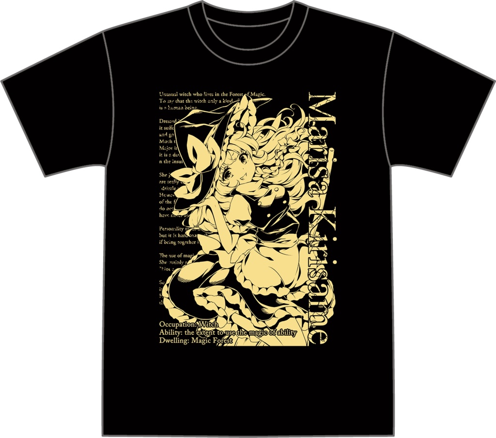 霧雨魔理沙 B　Tシャツ