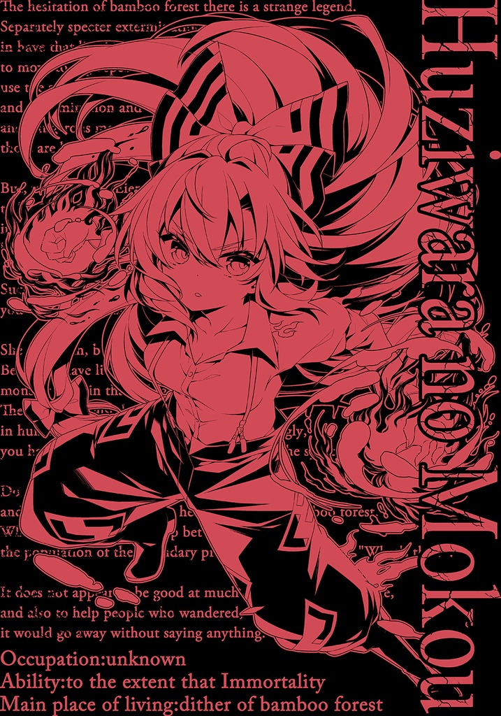 藤原妹紅 A Tシャツ