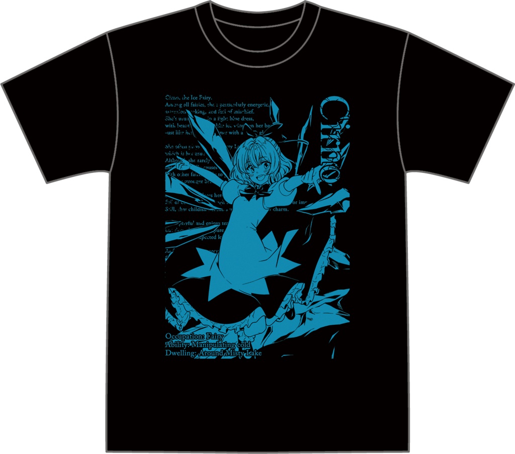 チルノ　Ａ　Tシャツ