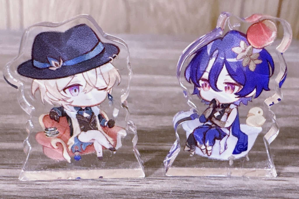 あべしお自立ミニアクスタ