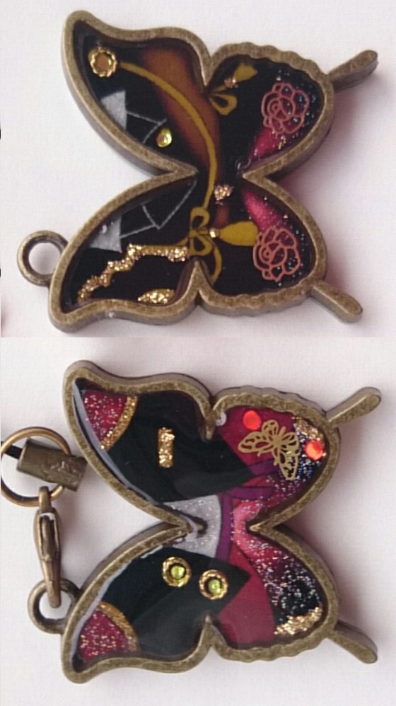 刀剣乱舞蝶レジン-伊達組-