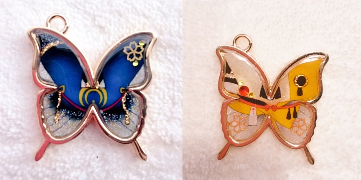刀剣乱舞蝶々レジン-三条-