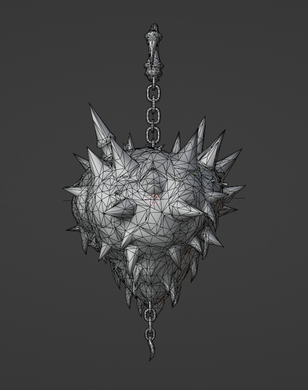 SweetGore スパイクハートピアス オリジナル3Dモデル