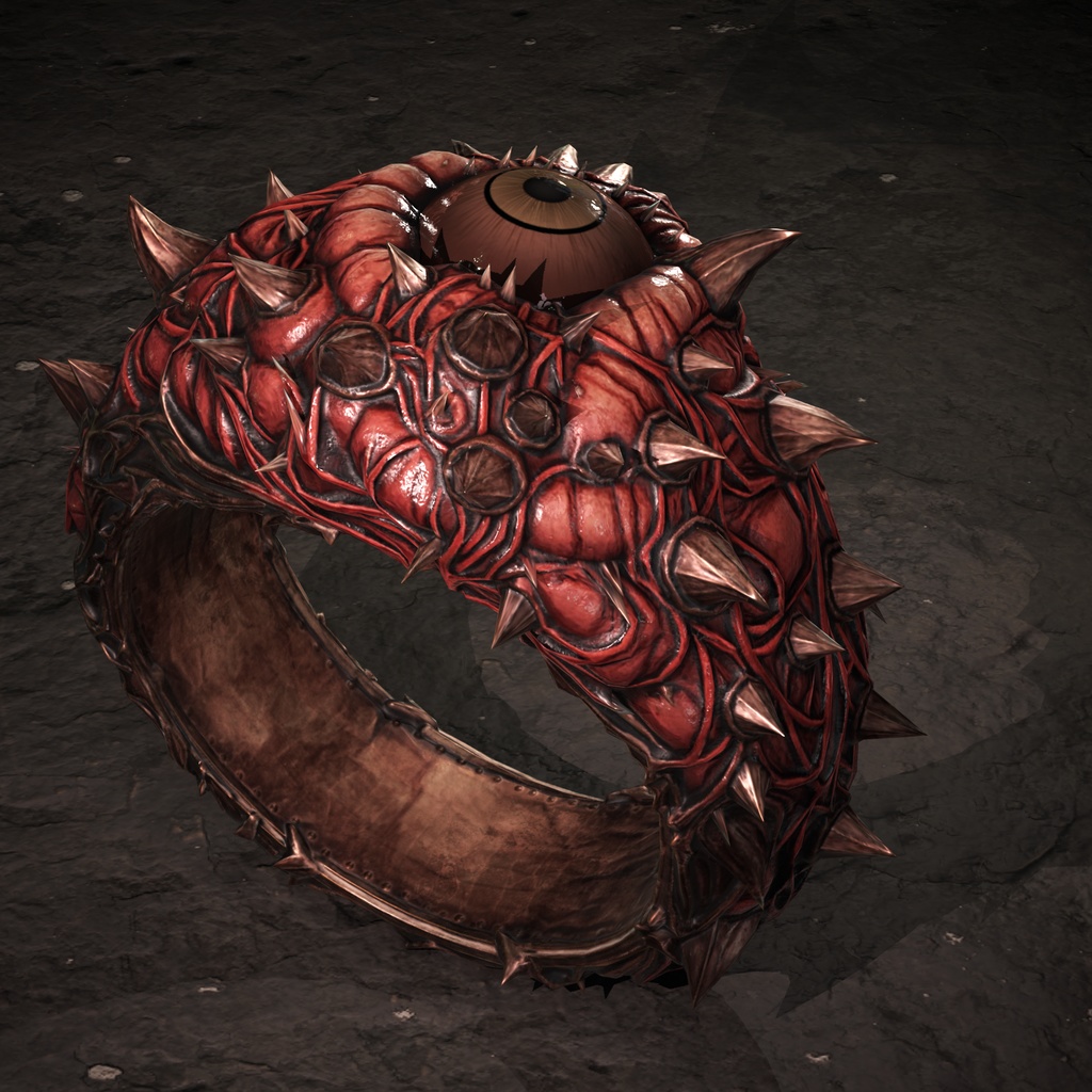 FleshRing リング 3Dモデル