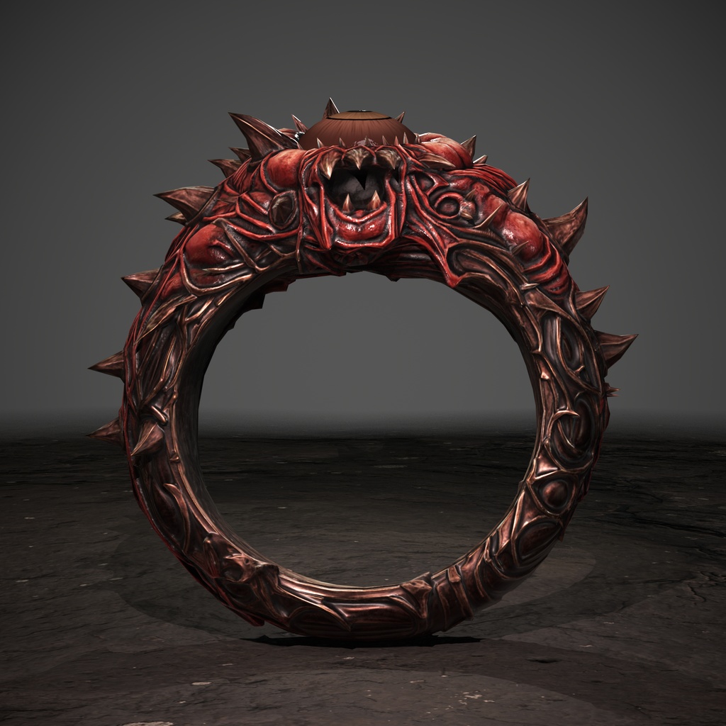 FleshRing リング 3Dモデル