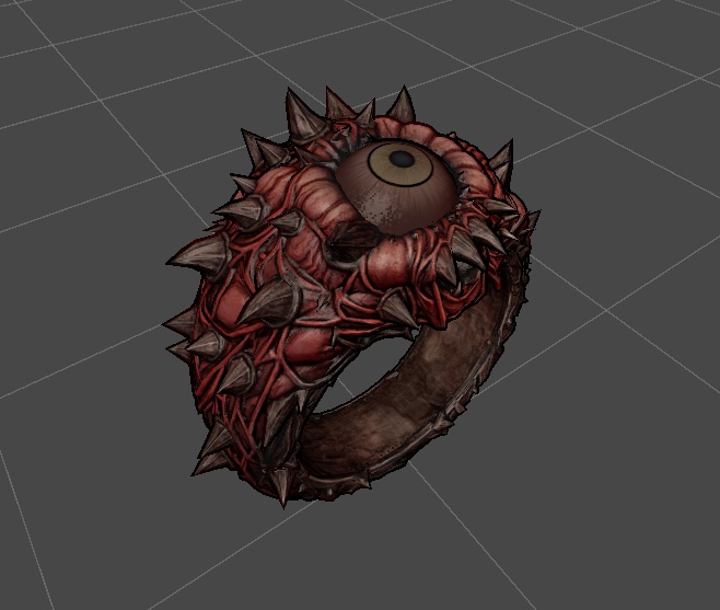 FleshRing リング 3Dモデル