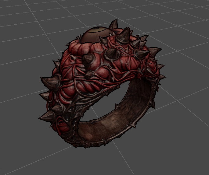 FleshRing リング 3Dモデル