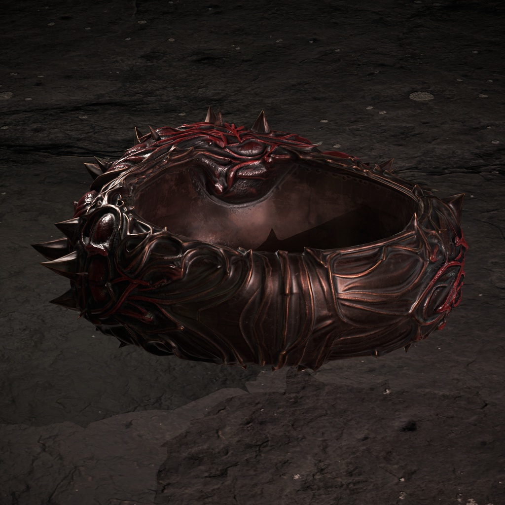 FleshRing リング 3Dモデル