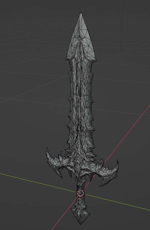 CalderaFang 魔剣 3Dモデル