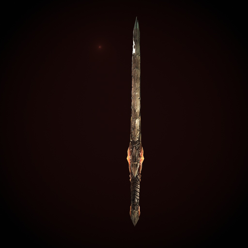 CalderaFang 魔剣 3Dモデル