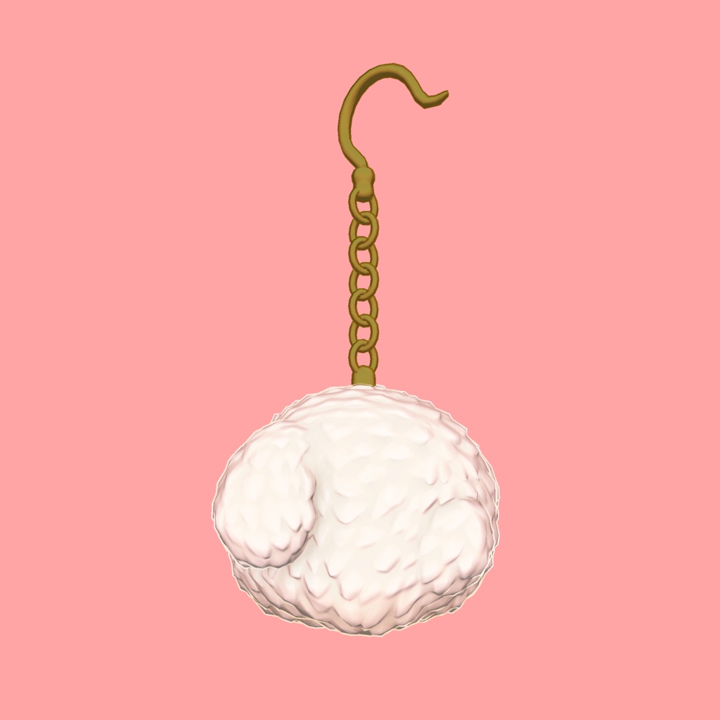 Maltese マルチーズピアス オリジナル3Dモデル