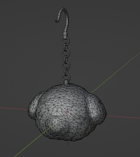 Maltese マルチーズピアス オリジナル3Dモデル