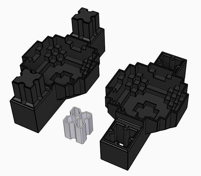 ボクセル雪玉製造型(README読んでね)