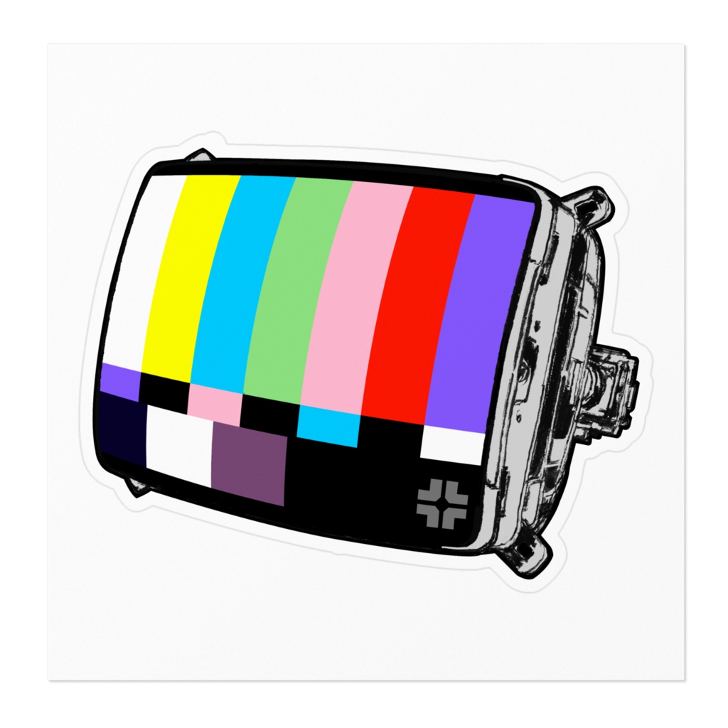 CRT MONITOR ステッカー