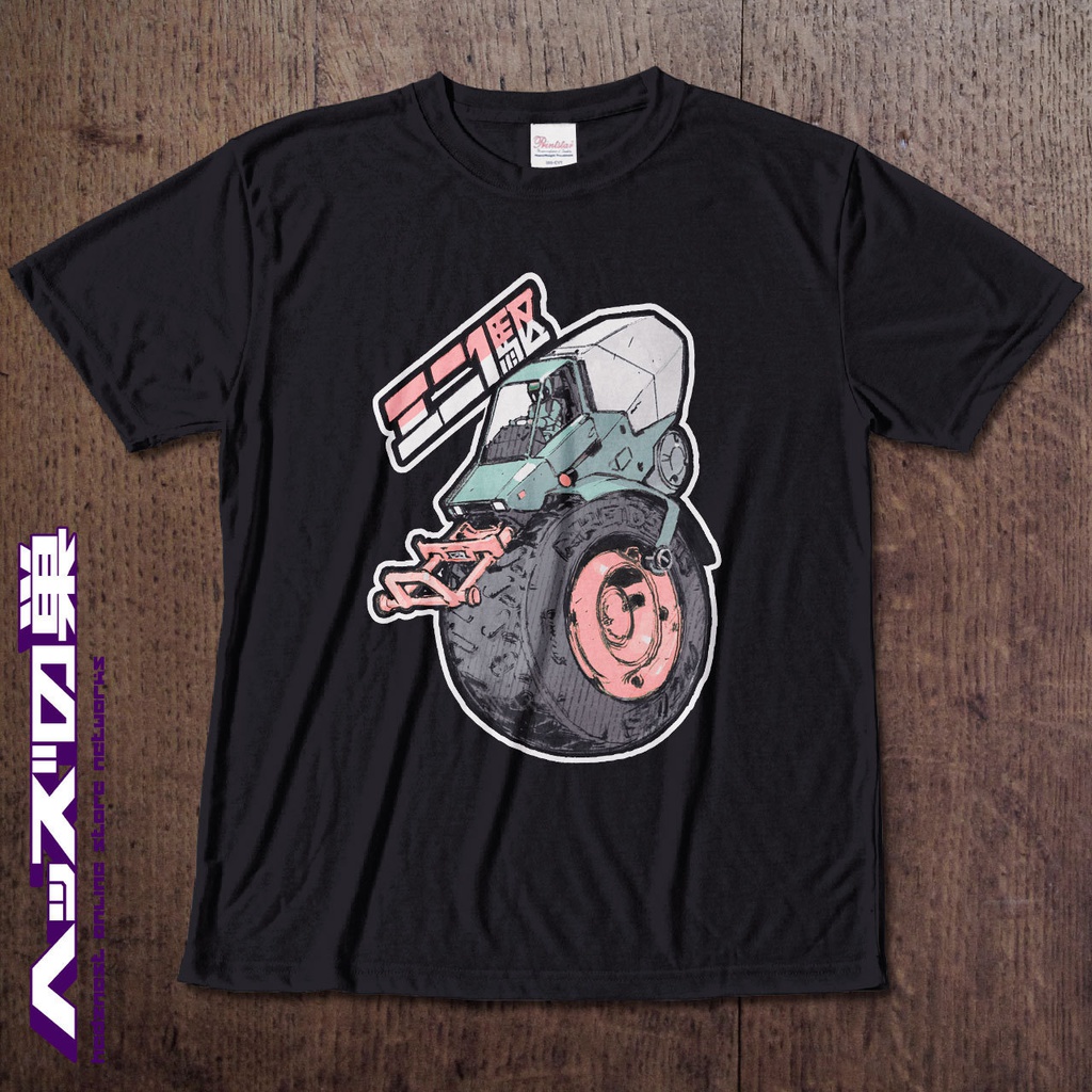 ミニ1駆 Tシャツ BK/DBL/PK