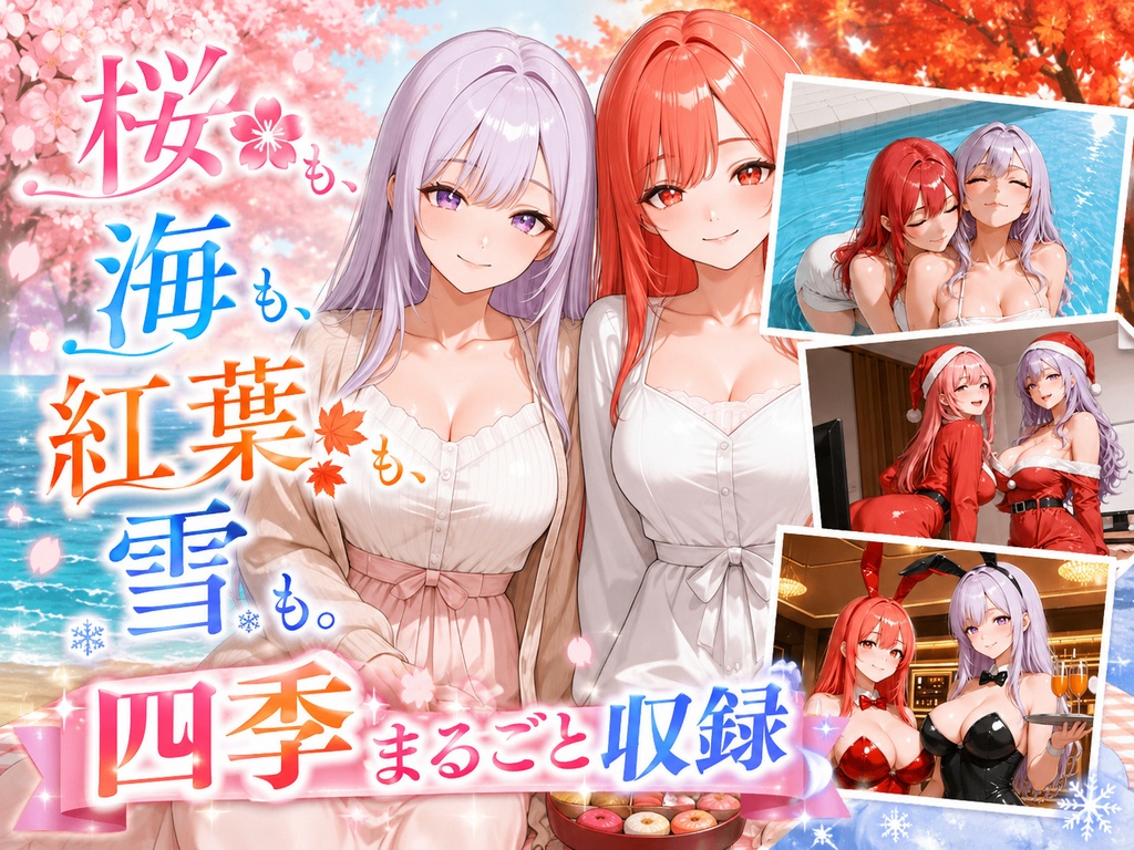 ふたりの温度 ~ノエラ&フレア写真集~【全251枚】