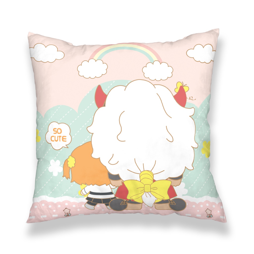 アステリオスとぐだ子ちゃんクッションカバー