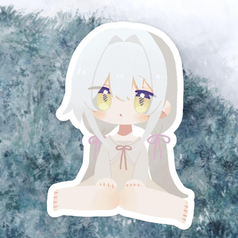 れいんのぺたんこステッカー