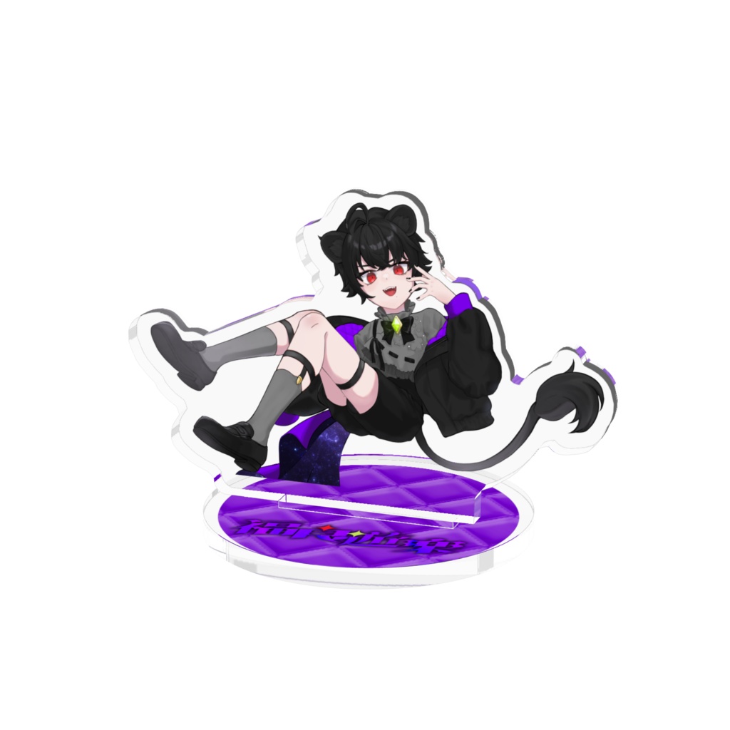 福良遊楽アクリルフィギュア　ver.黒獅子