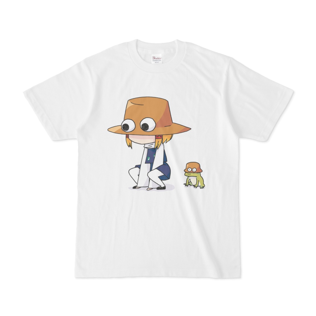 ケロちゃんの目力すごいよTシャツ