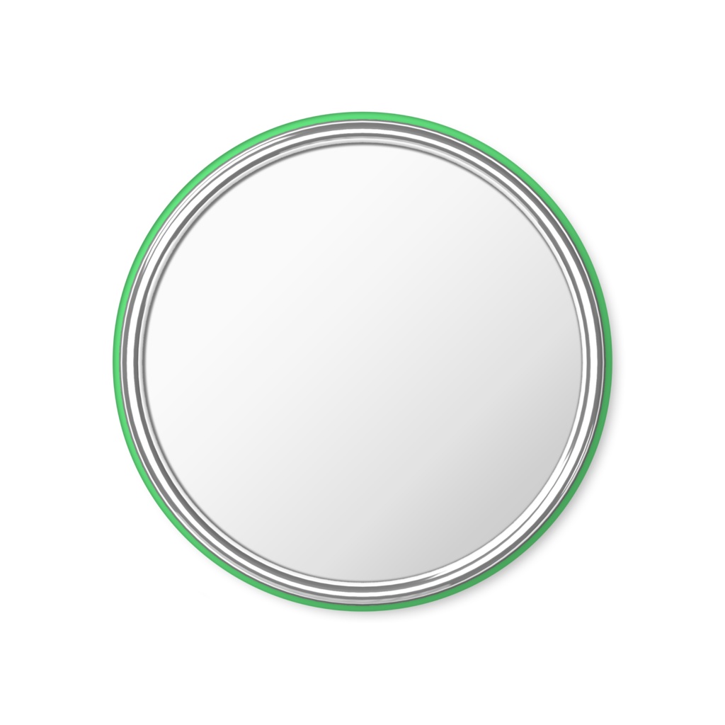 CHIBIMARCY ロゴ缶ミラー