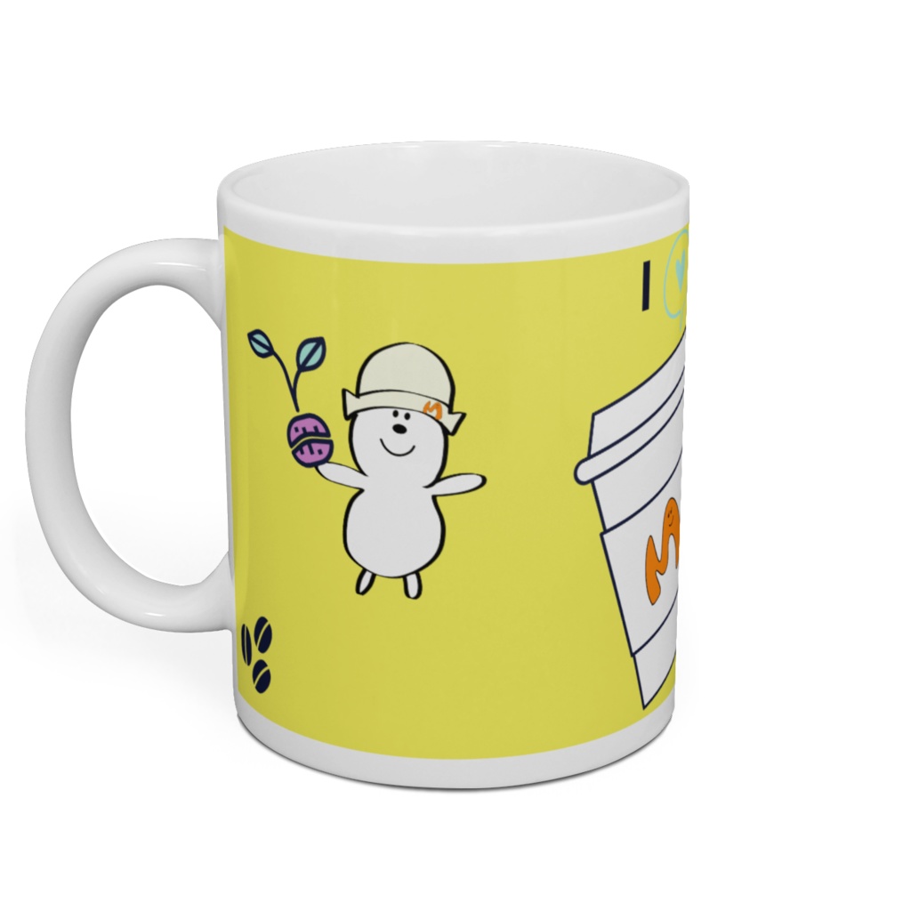 「I ♡coffee」マグカップ