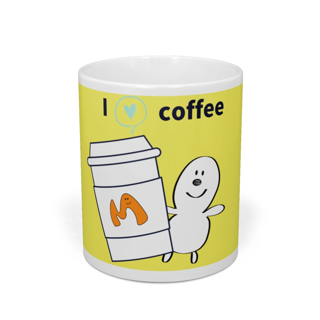 「I ♡coffee」マグカップ