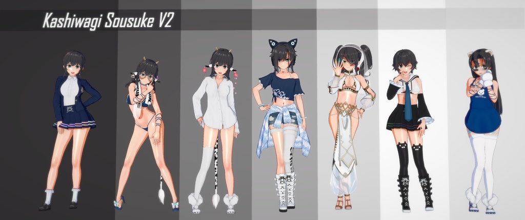 メインキャラクターの刷新 | Koikatsu Cards