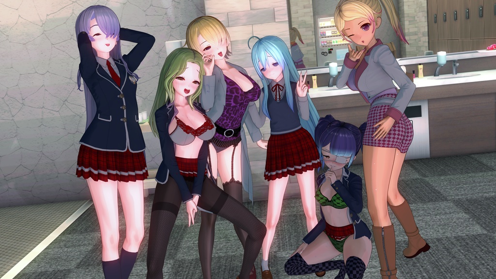 Enhanced Default Characters V1 | 強化されたデフォルトキャラクター バージョン1