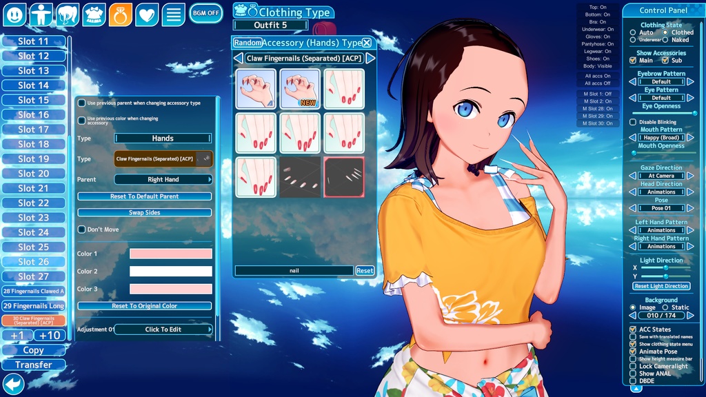 Enhanced Default Characters Sunshine | 強化されたデフォルトキャラクター サンシャイン