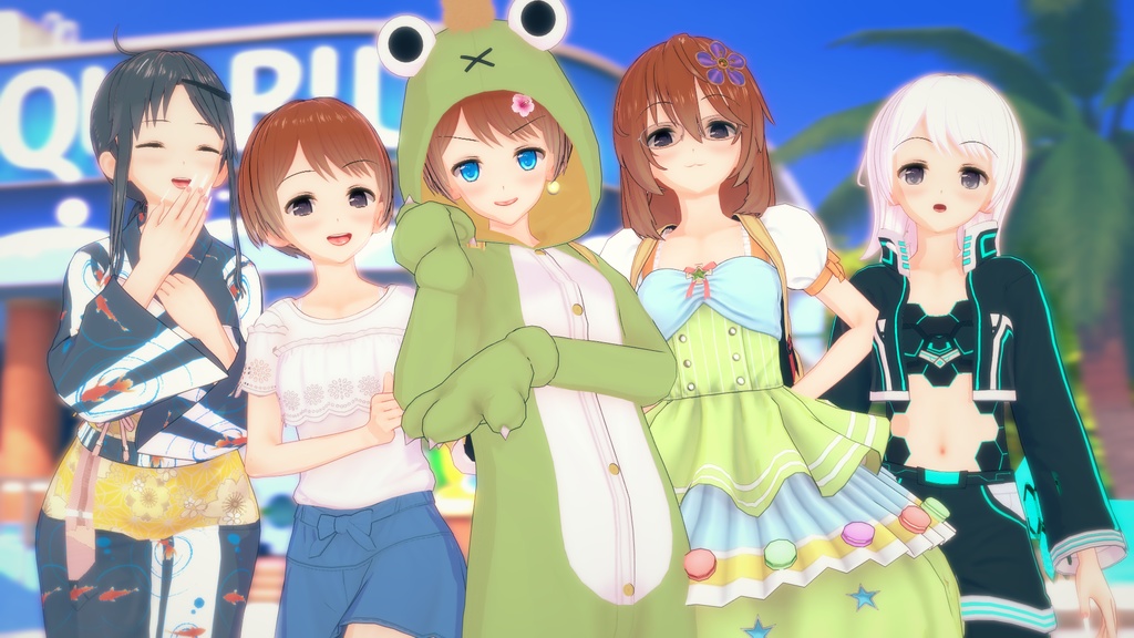 Enhanced Default Characters Sunshine | 強化されたデフォルトキャラクター サンシャイン